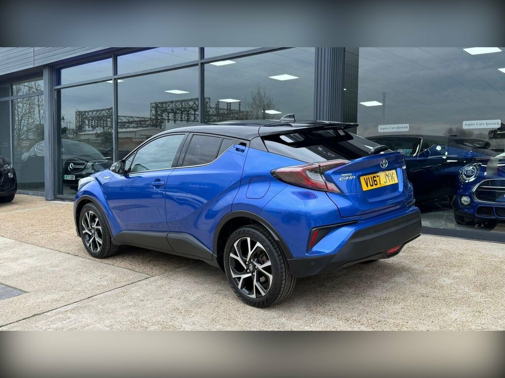 Toyota C-Hr 1.8 Vvt-h Dynamic Cvt Euro 6 Ss VU67JYK Blue #4