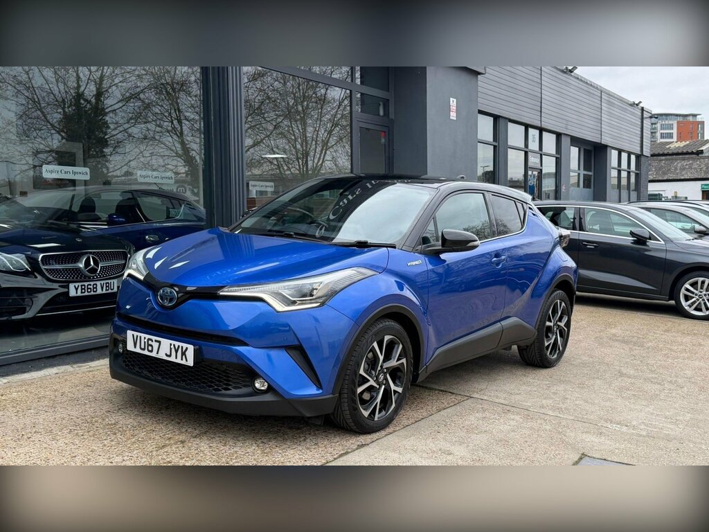 Toyota C-Hr 1.8 Vvt-h Dynamic Cvt Euro 6 Ss VU67JYK Blue #3