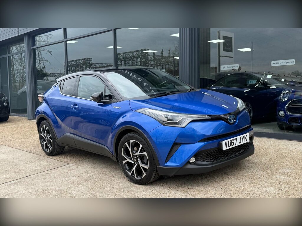 Toyota C-Hr 1.8 Vvt-h Dynamic Cvt Euro 6 Ss Blue