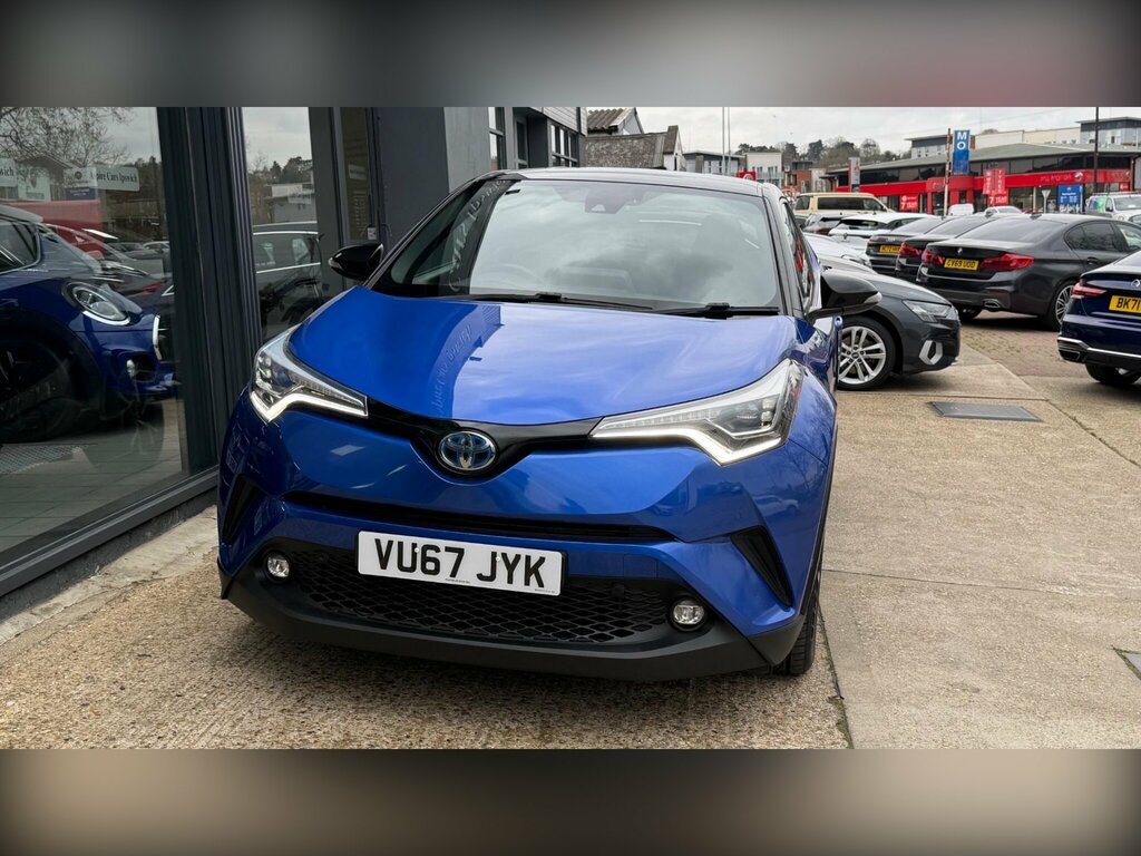 Toyota C-Hr 1.8 Vvt-h Dynamic Cvt Euro 6 Ss VU67JYK Blue #2