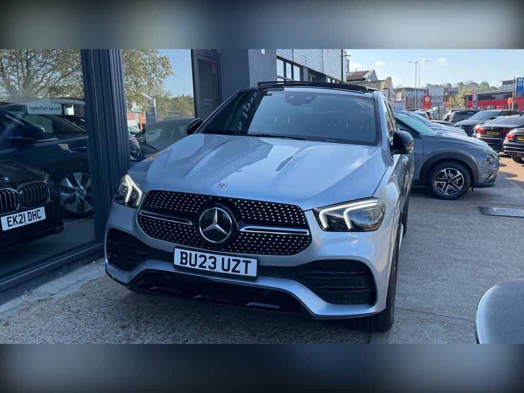 Mercedes-Benz GLE Coupe 2.9 Gle400d Amg Line Premium Plus Coupe G-tronic Silver #2