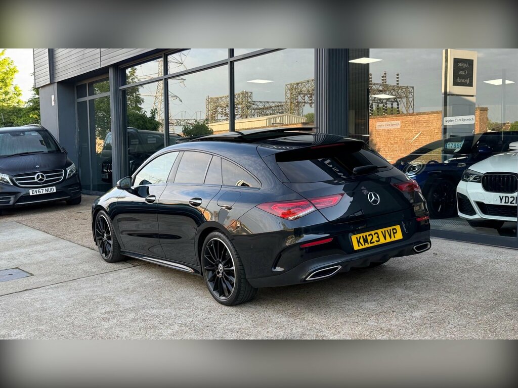Mercedes-Benz CLA Class 1.3 Cla200 Amg Line Night Edition Premium Plus S KM23VVP Black #2