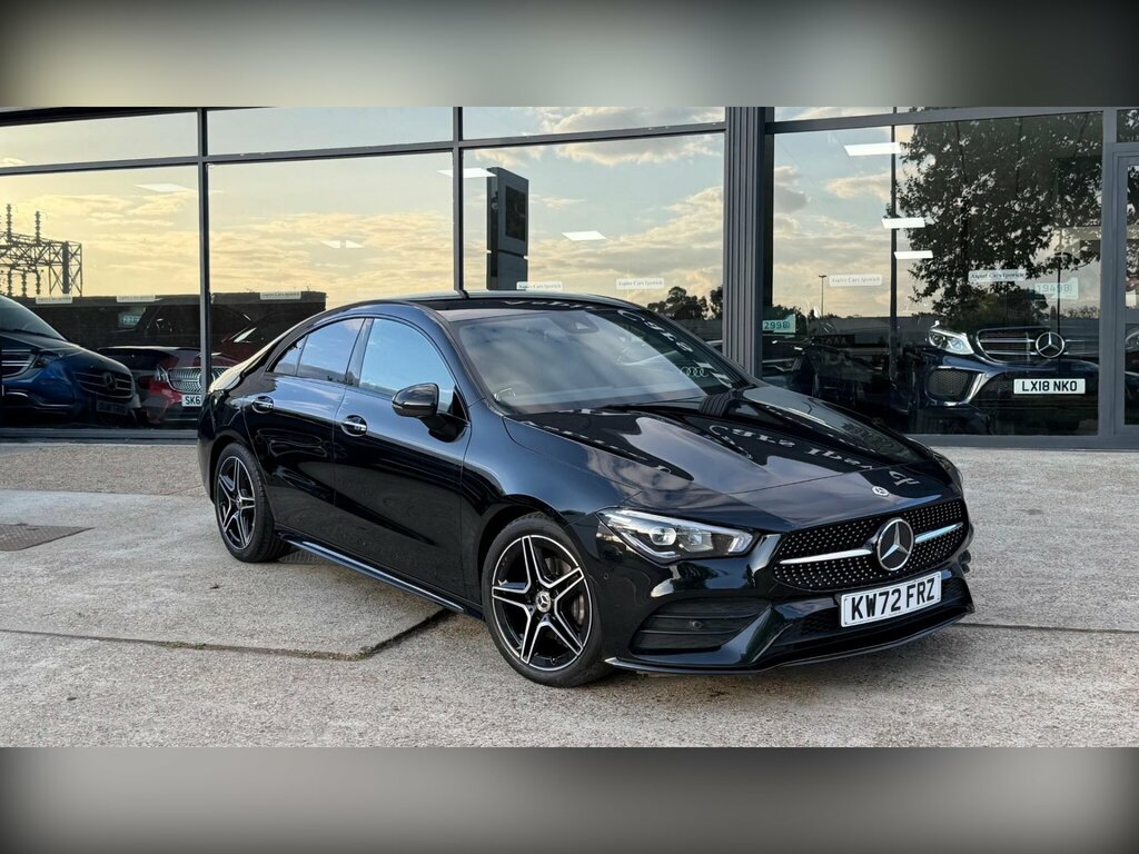 Mercedes-Benz CLA Class 1.3 Cla180 Amg Line Premium Coupe 7G-dct Euro 6 Black