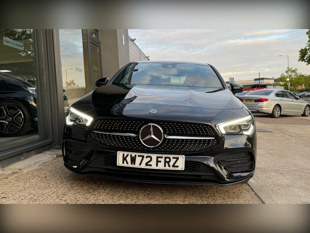 Mercedes-Benz CLA Class 1.3 Cla180 Amg Line Premium Coupe 7G-dct Euro 6 KW72FRZ Black #3