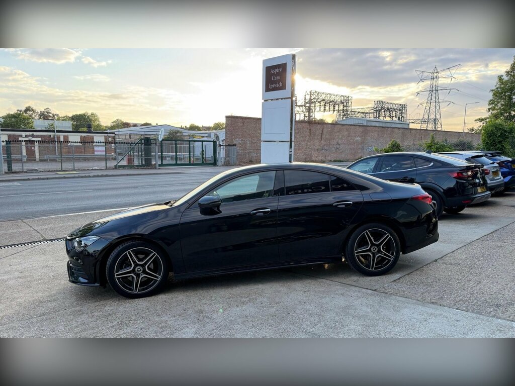 Mercedes-Benz CLA Class 1.3 Cla180 Amg Line Premium Coupe 7G-dct Euro 6 KW72FRZ Black #4