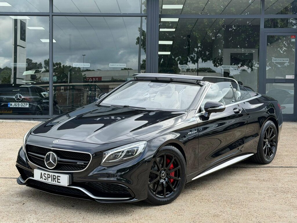 Mercedes-Benz S Class 5.5 S63 V8 Amg S Cabriolet Spds Mct Euro 6 Ss 2 Black #2