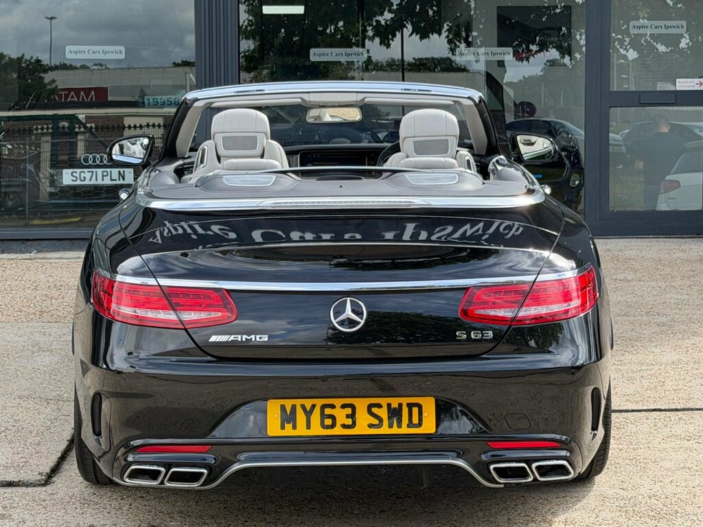 Mercedes-Benz S Class 5.5 S63 V8 Amg S Cabriolet Spds Mct Euro 6 Ss 2 Black #6