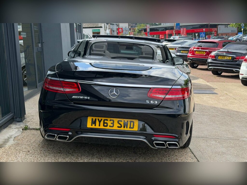 Mercedes-Benz S Class 5.5 S63 V8 Amg S Cabriolet Spds Mct Euro 6 Ss 2 Black #5