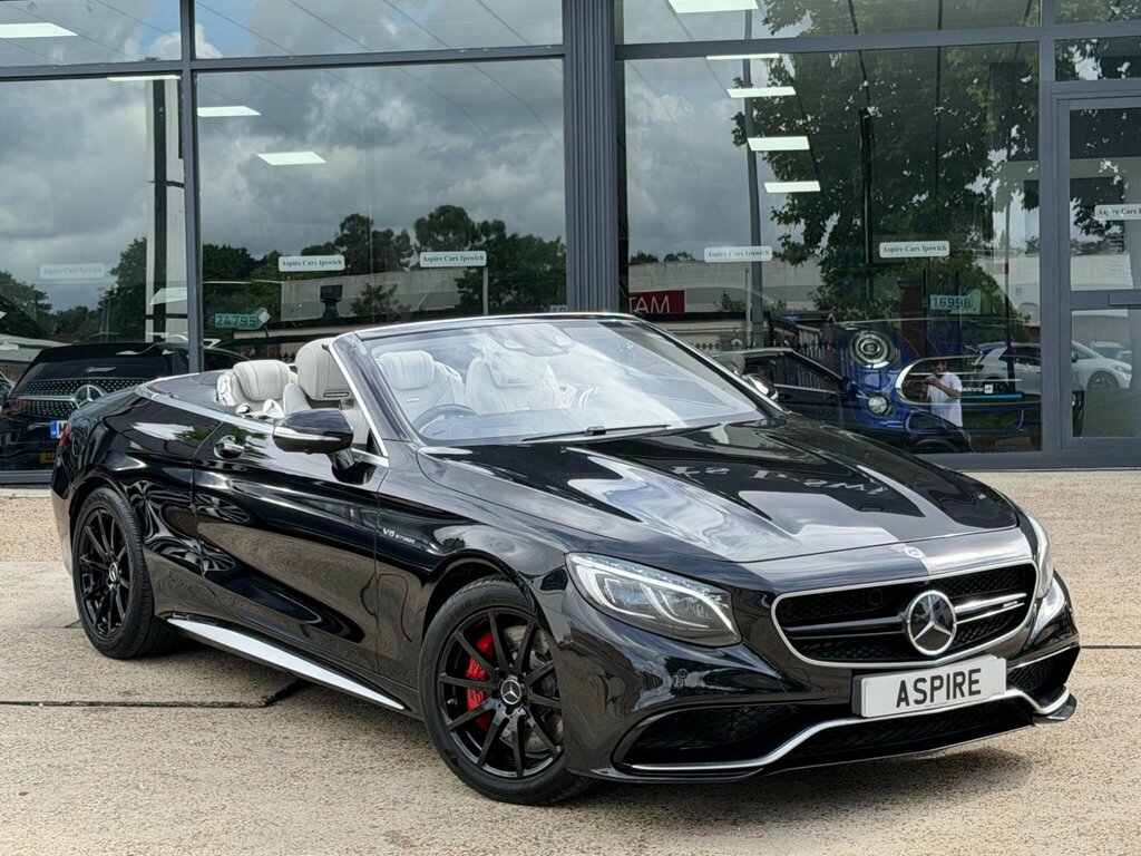 Mercedes-Benz S Class 5.5 S63 V8 Amg S Cabriolet Spds Mct Euro 6 Ss 2 Black