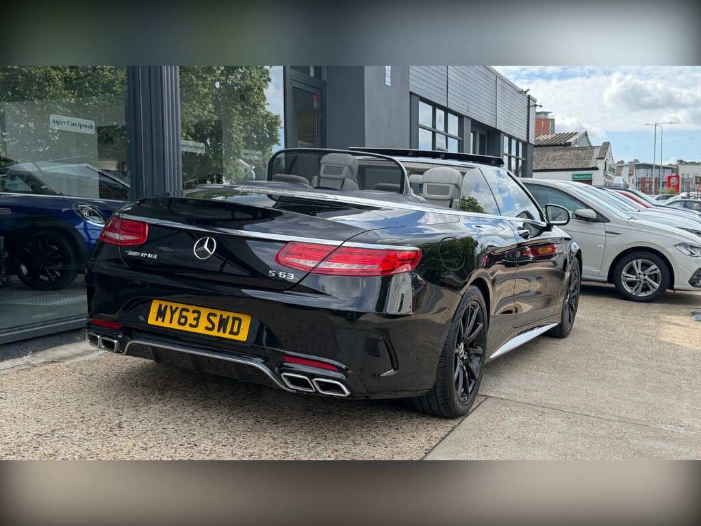 Mercedes-Benz S Class 5.5 S63 V8 Amg S Cabriolet Spds Mct Euro 6 Ss 2 Black #3