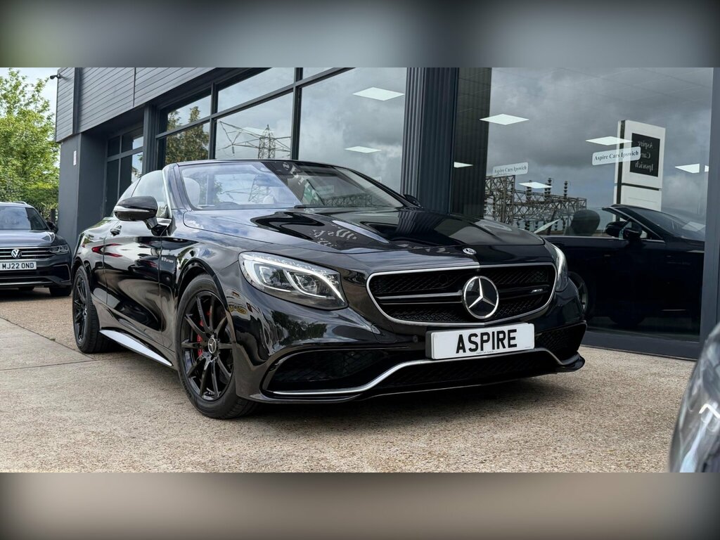 Mercedes-Benz S Class 5.5 S63 V8 Amg S Cabriolet Spds Mct Euro 6 Ss 2 Black #4