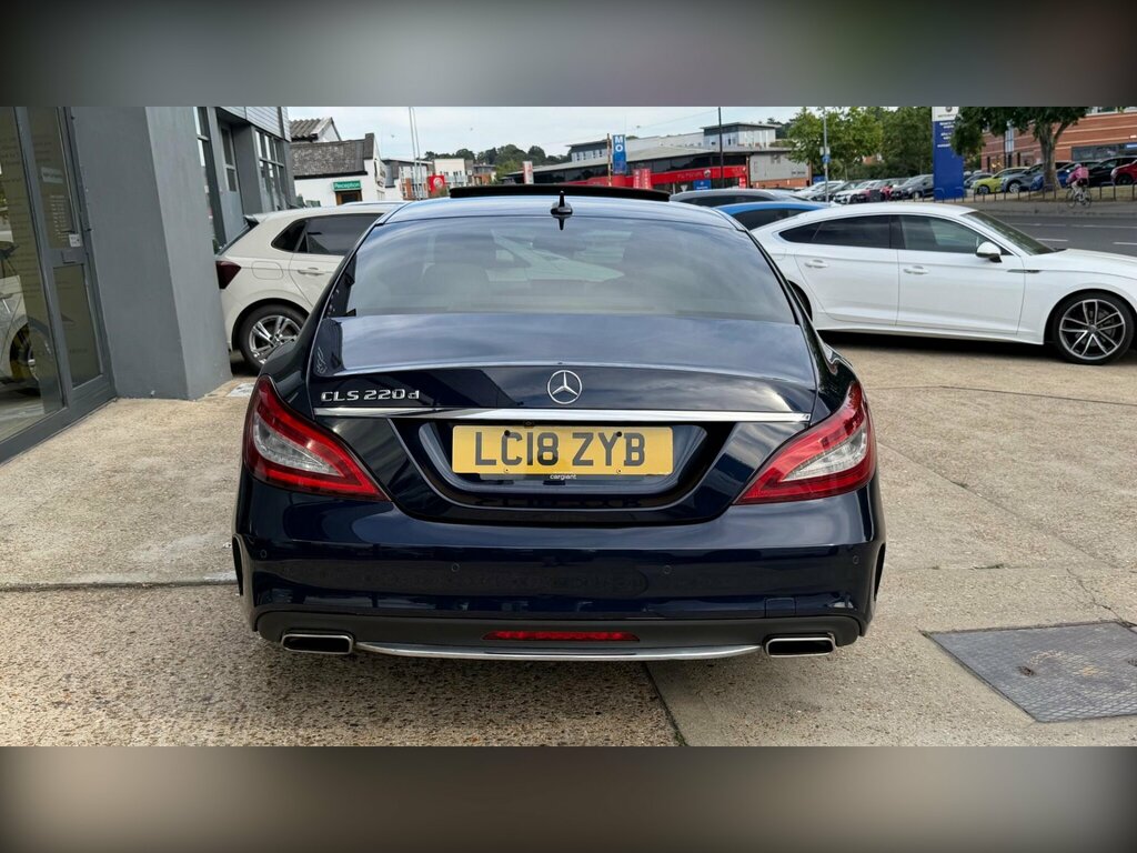 Mercedes-Benz CLS 2.1 Cls220d Amg Line Premium Coupe G-tronic Eur Blue #3
