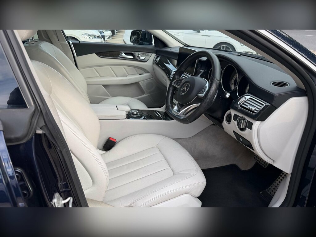 Mercedes-Benz CLS 2.1 Cls220d Amg Line Premium Coupe G-tronic Eur Blue #4