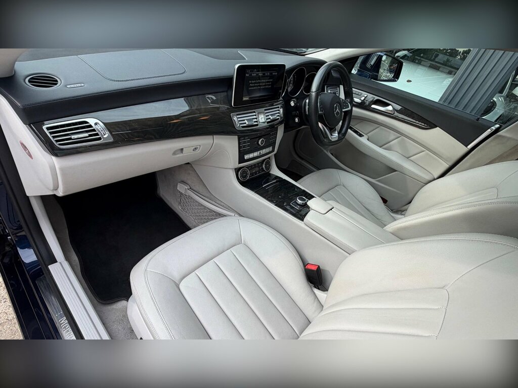 Mercedes-Benz CLS 2.1 Cls220d Amg Line Premium Coupe G-tronic Eur Blue #5
