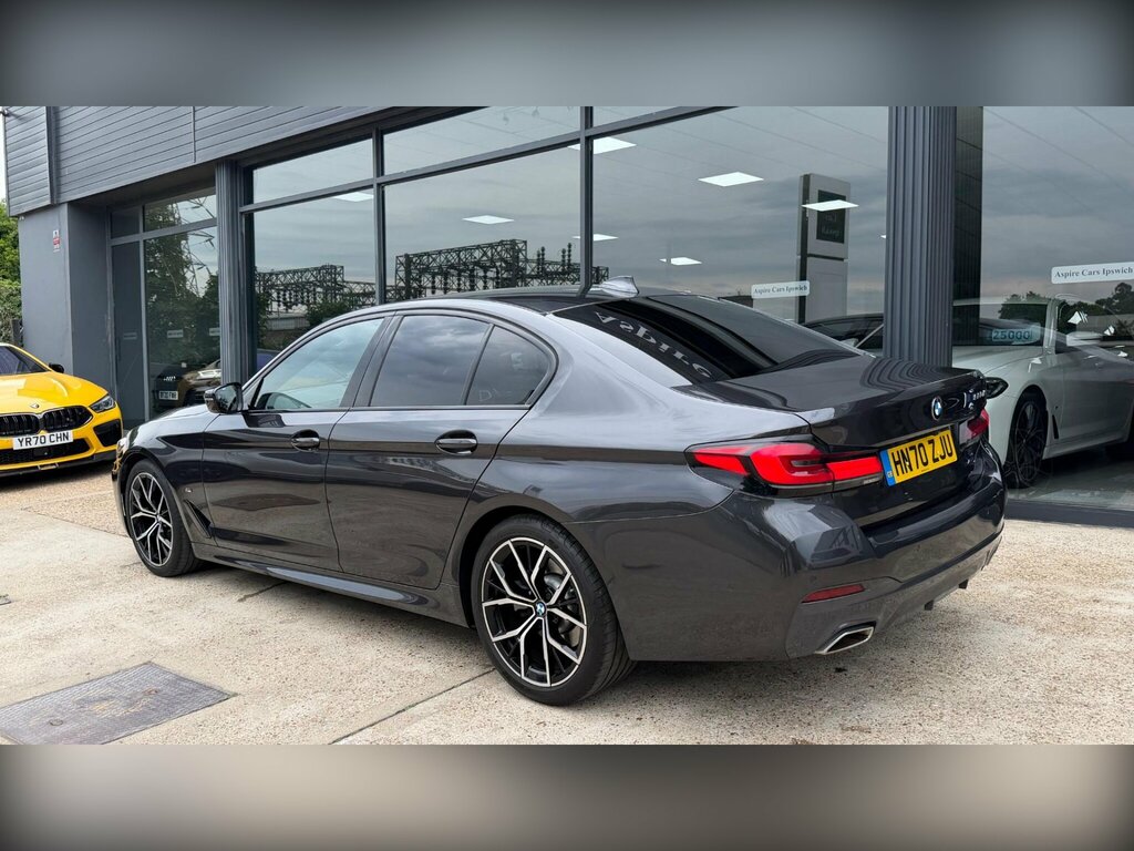 BMW 5 Series 2.0 520D Mht M Sport Steptronic Euro 6 Ss HN70ZJU Grey #5