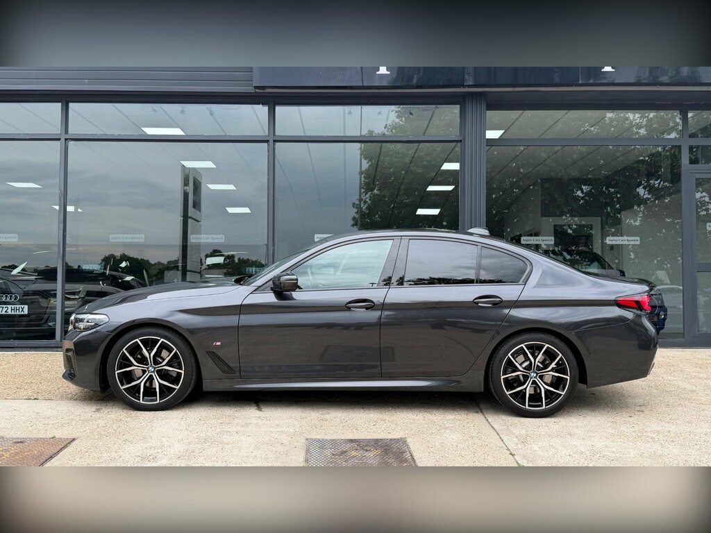 BMW 5 Series 2.0 520D Mht M Sport Steptronic Euro 6 Ss HN70ZJU Grey #3