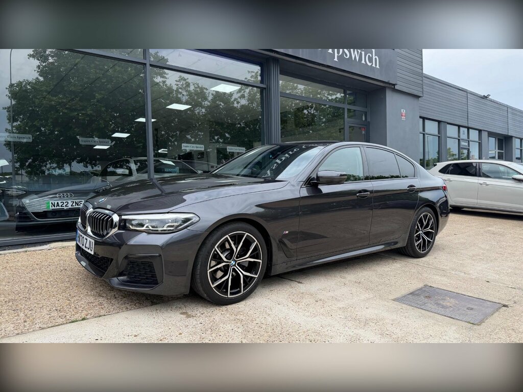 BMW 5 Series 2.0 520D Mht M Sport Steptronic Euro 6 Ss HN70ZJU Grey #2