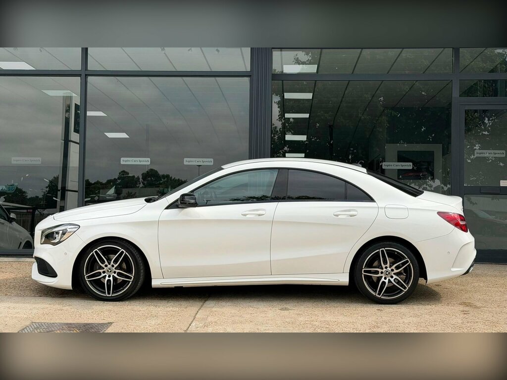 Mercedes-Benz CLA Class 1.6 Cla180 Amg Line Coupe Euro 6 Ss White #3