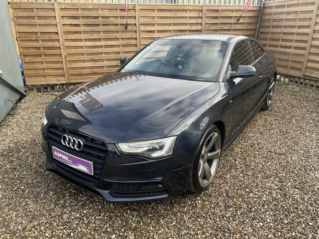 Audi A5 2.0 Tdi Black Edition Blue #4