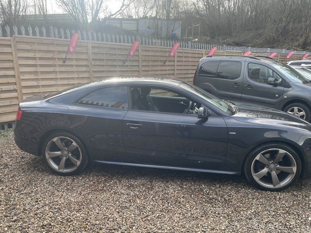 Audi A5 2.0 Tdi Black Edition Blue #6