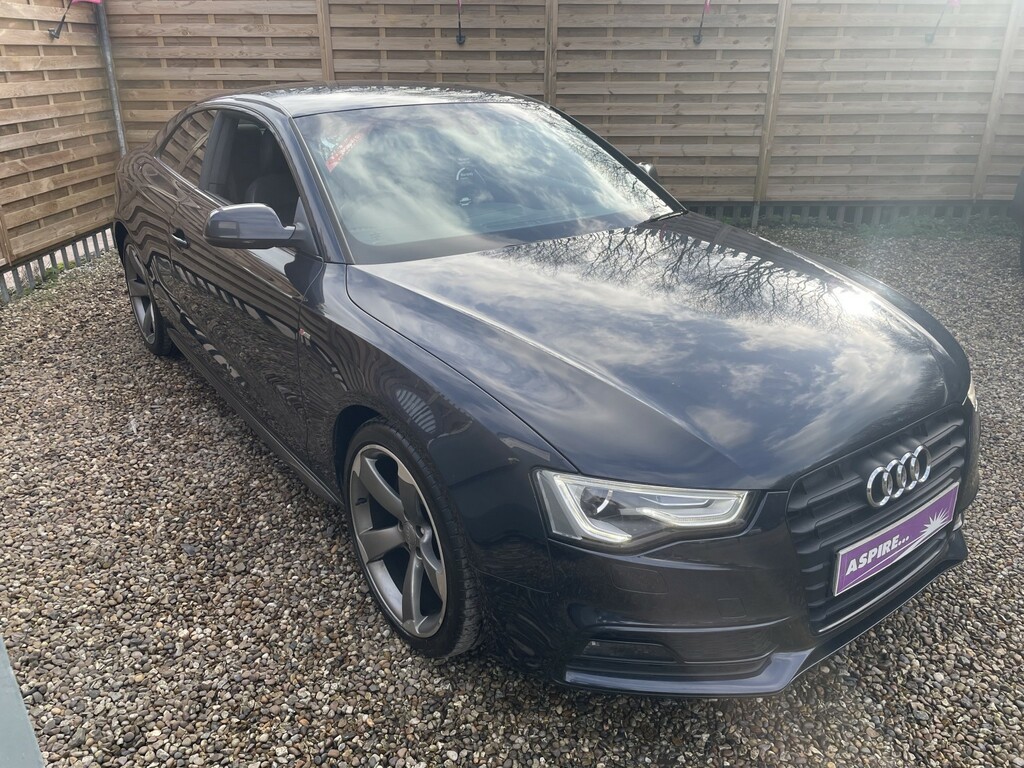 Audi A5 2.0 Tdi Black Edition Blue #3