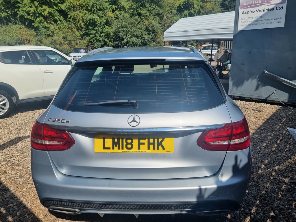 Mercedes-Benz C Class 2.1 C220d Amg Line Silver #5
