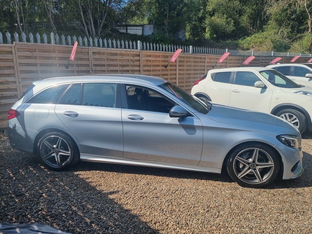 Mercedes-Benz C Class 2.1 C220d Amg Line Silver #4
