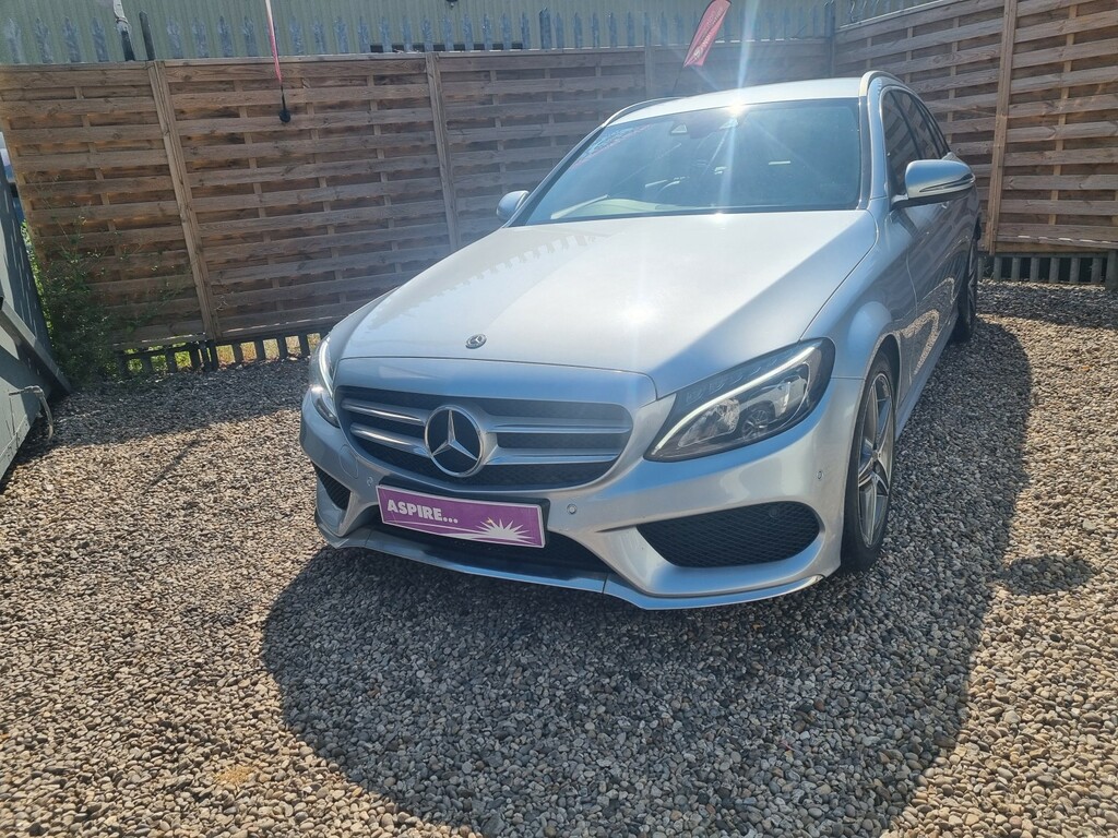 Mercedes-Benz C Class 2.1 C220d Amg Line Silver #2
