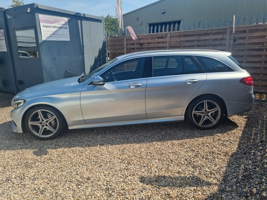 Mercedes-Benz C Class 2.1 C220d Amg Line Silver #3
