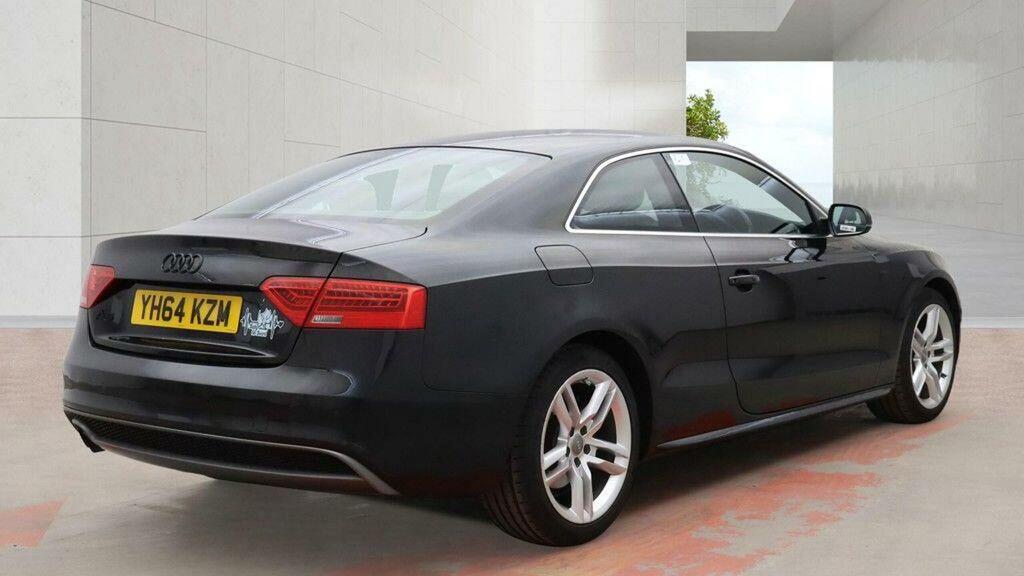 Audi A5 2.0 Tdi S Line Multitronic Euro 5 Ss 2014 YH64KZM Black #5