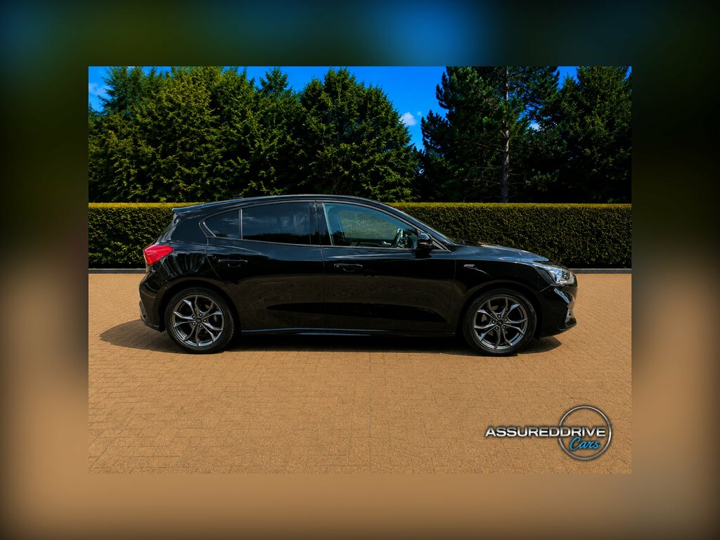 Ford Focus 1.0T Ecoboost St-line Hatchback Black #2