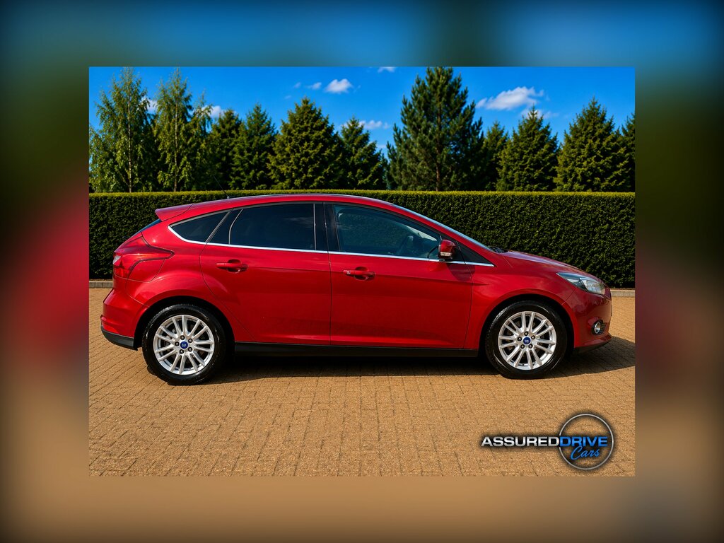Ford Focus 2.0 Tdci Titanium Hatchback Powershift Red #2