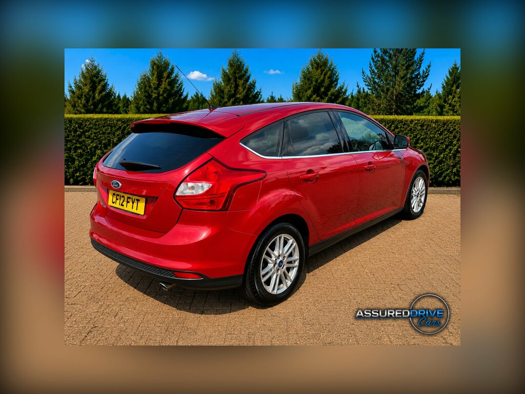 Ford Focus 2.0 Tdci Titanium Hatchback Powershift Red #3