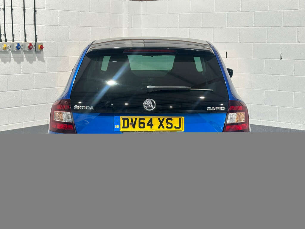 Skoda Rapid Spaceback 1.2 Rapid Spaceback Se Sport Tsi Blue #4
