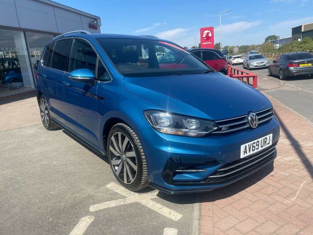 Volkswagen Touran R-line 1.5 Tsi Evo 150Ps Dsg Blue #3