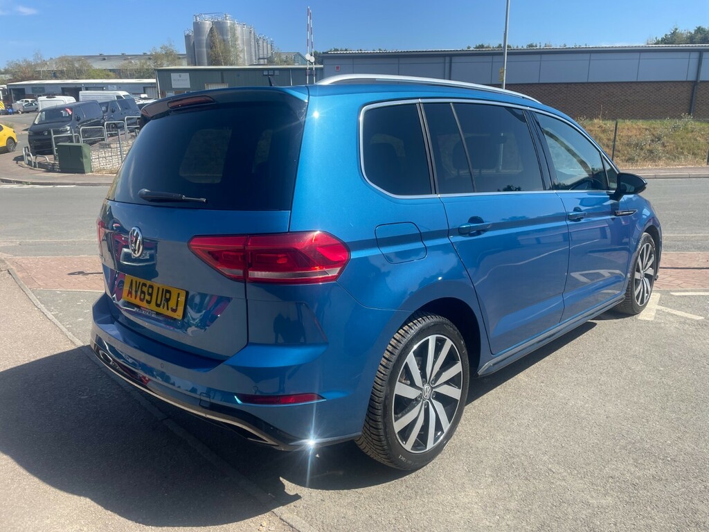 Volkswagen Touran R-line 1.5 Tsi Evo 150Ps Dsg Blue #5