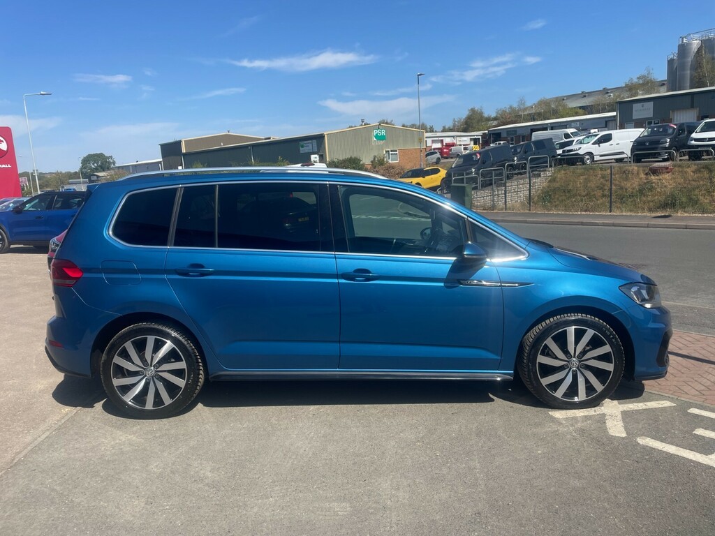 Volkswagen Touran R-line 1.5 Tsi Evo 150Ps Dsg Blue #4