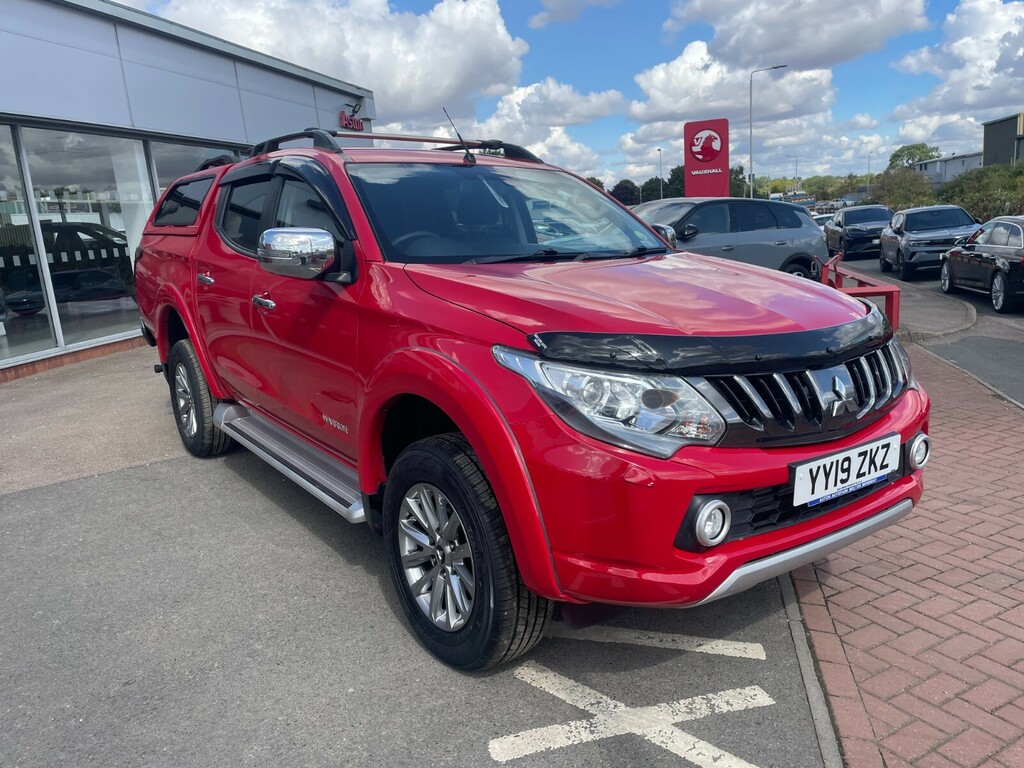 Mitsubishi L200 Warrior 2.4 Di-d 178Ps 4Wd With Canopy - No Vat To YY19ZKZ Red #3