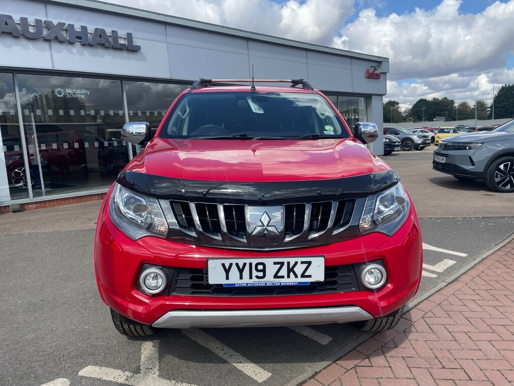 Mitsubishi L200 Warrior 2.4 Di-d 178Ps 4Wd With Canopy - No Vat To YY19ZKZ Red #2