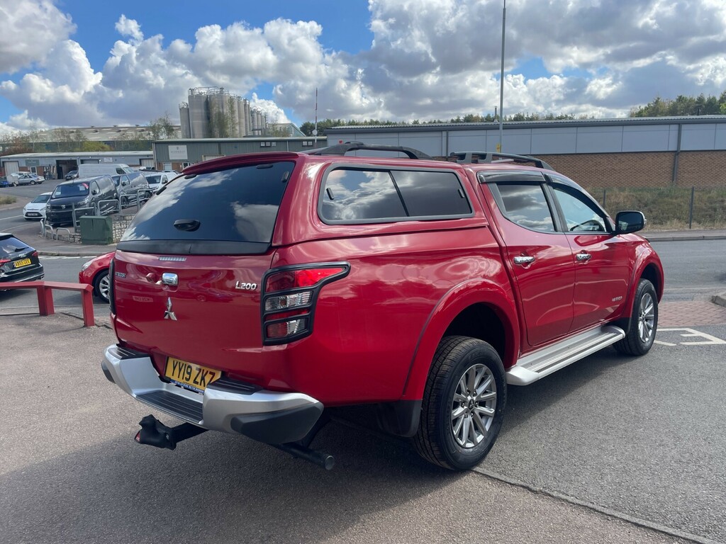 Mitsubishi L200 Warrior 2.4 Di-d 178Ps 4Wd With Canopy - No Vat To YY19ZKZ Red #5