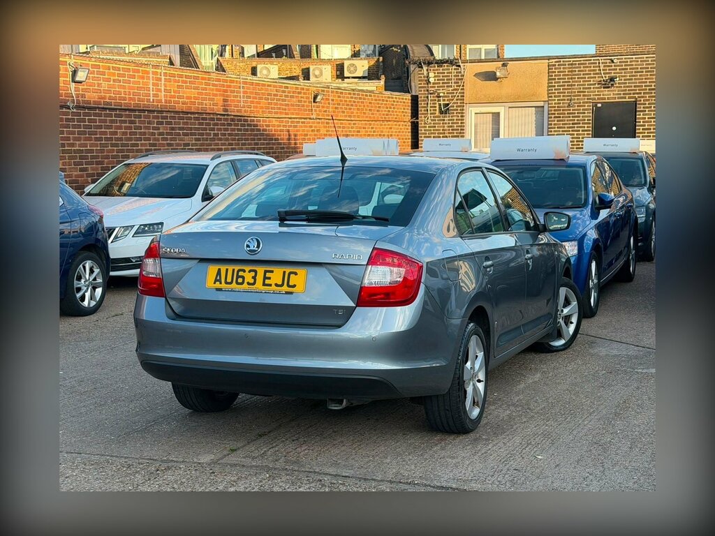 Skoda Rapid 1.4 Elegance Tsi Dsg 121 Bhp. 1 Owner-9 Skoda S Grey #8