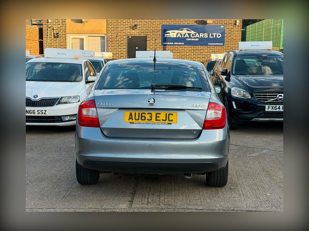 Skoda Rapid 1.4 Elegance Tsi Dsg 121 Bhp. 1 Owner-9 Skoda S Grey #7