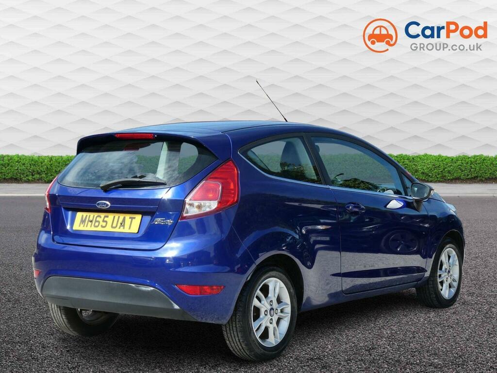 Ford Fiesta 1.25 Zetec Euro 6 Blue #3