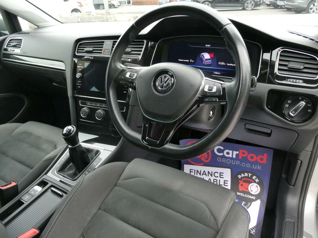 Volkswagen Golf 2.0 Tdi Gt Euro 6 Ss Silver #2