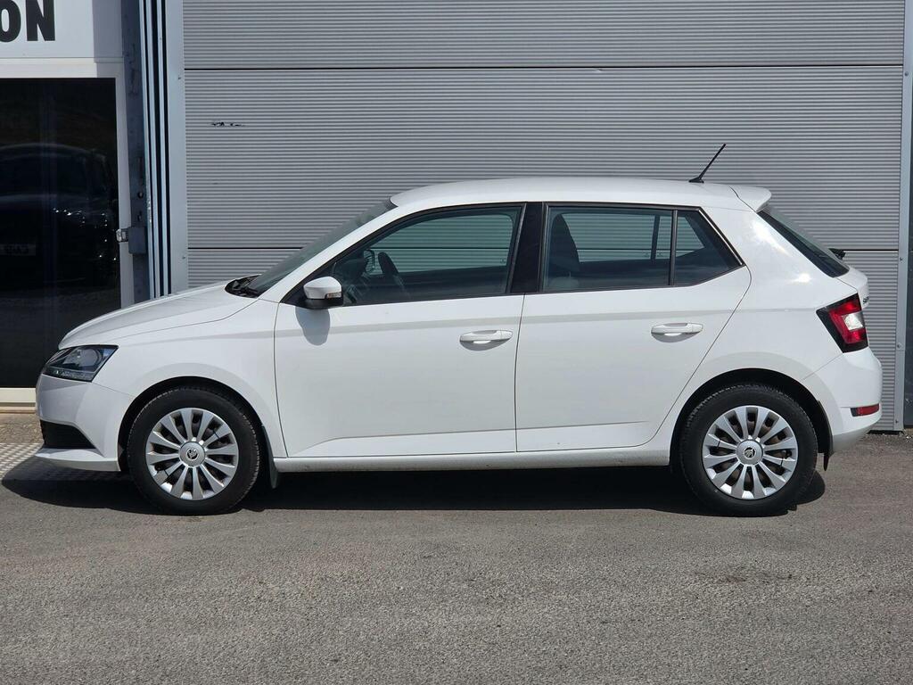 Skoda Fabia 1.0 S Euro 6 Ss White #6