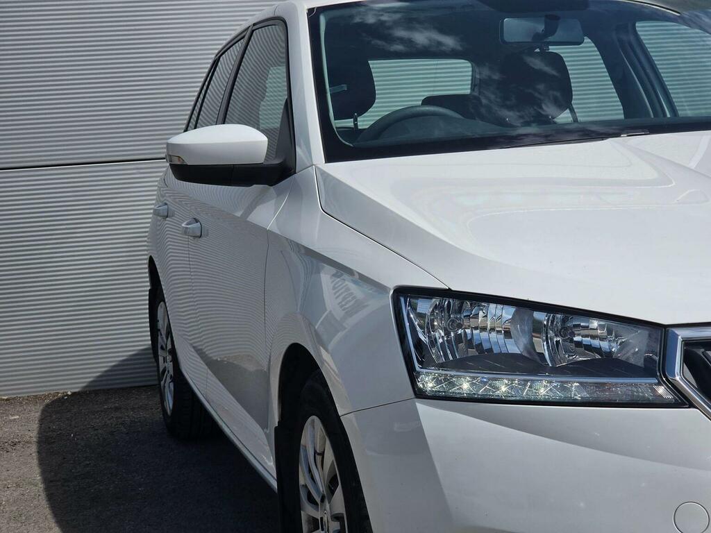 Skoda Fabia 1.0 S Euro 6 Ss White #2