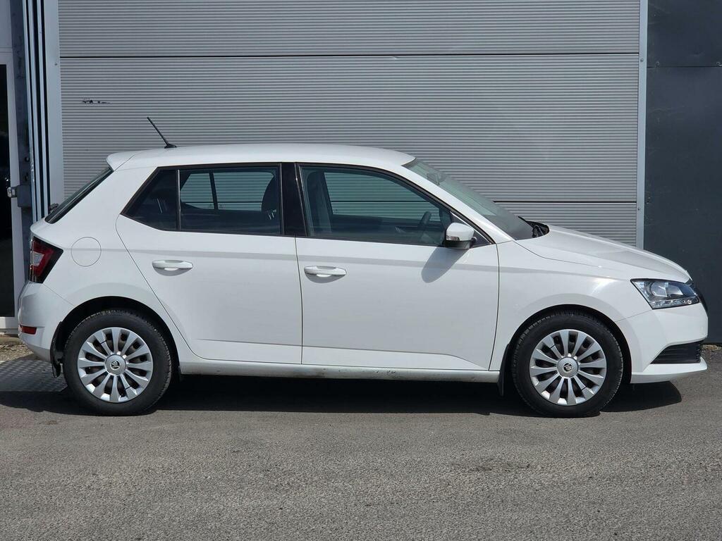 Skoda Fabia 1.0 S Euro 6 Ss White #5