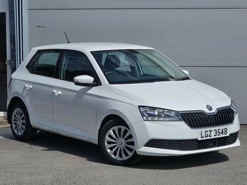 Skoda Fabia 1.0 S Euro 6 Ss White