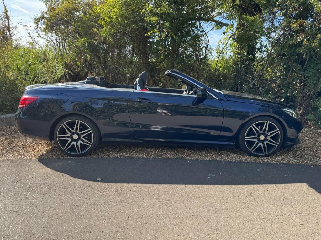 Mercedes-Benz E Class 3.0 E350d V6 Bluetec Amg Sport Cabriolet G-tronic Blue #2