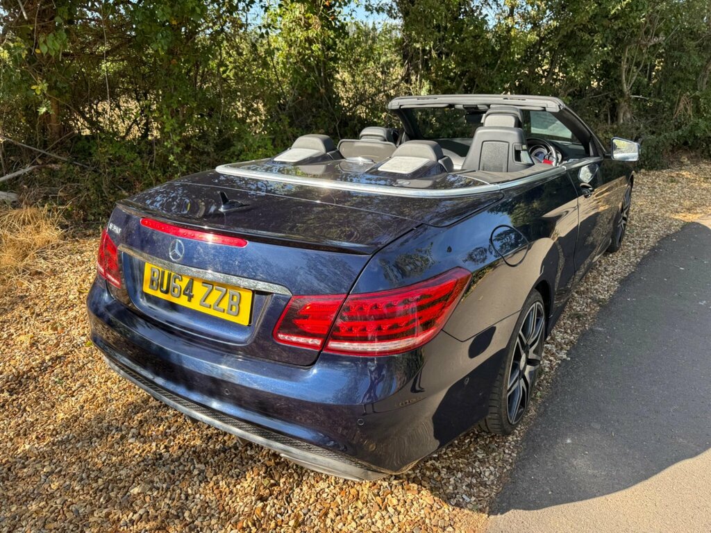 Mercedes-Benz E Class 3.0 E350d V6 Bluetec Amg Sport Cabriolet G-tronic Blue #3